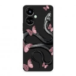 ������� ����������� ����� Snake and butterflies 3 �� Tecno Camon 19 Pro 4G
