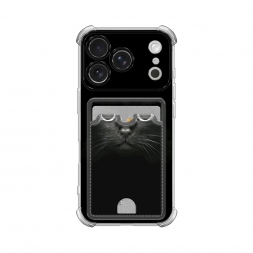 Карман Взгляд черной кошки на iPhone 17 Pro