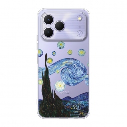 Силиконовый чехол Ночь Ван Гога на Tecno Spark 50