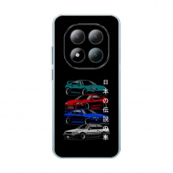 Силиконовый чехол JDM Legend cars на Redmi Note 15 Pro 4G