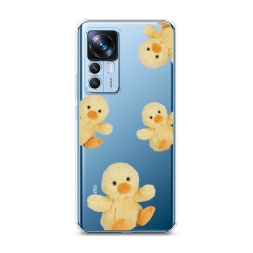 Силиконовый чехол Плюшевые утки на Xiaomi 12T