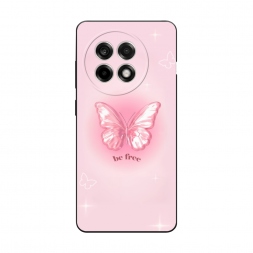 Матовый силиконовый чехол be free butterfly 1 на Oneplus Ace 5 Pro
