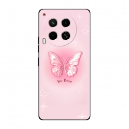 Матовый силиконовый чехол be free butterfly 1 на Tecno Camon 30 5G