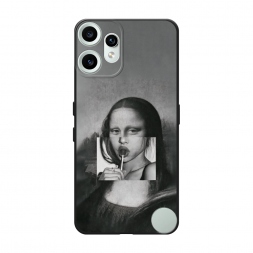 ������� ����������� ����� Mona Lisa sucking lollipop �� CMF Phone 2 pro