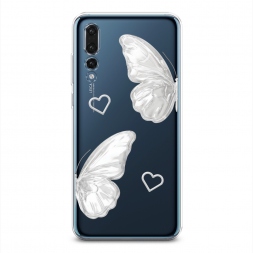 ����������� ����� white butterflies 2 �� Huawei P20 Pro