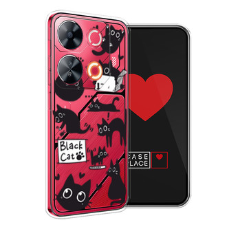����������� ����� Black cat doodles �� Itel P65
