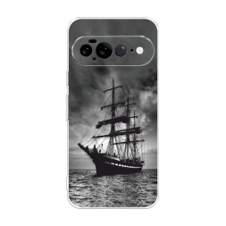 Силиконовый чехол Корабль в пасмурном море на Google Pixel 11 Pro XL