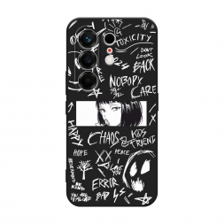 ������� ����������� ����� Manga graffiti white �� Tecno Camon 50 4G