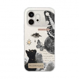 Блестящий midnight collage на Honor 600