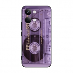Матовый силиконовый чехол Кассета фото на Poco X8 Pro Max