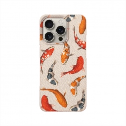 Рыбки карпы кои на iPhone 16 Pro