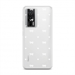 Силиконовый чехол Простые бантики 1 на Poco F5 Pro