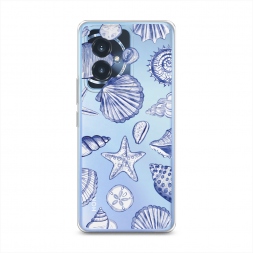 Силиконовый чехол Морской паттерн на Honor 100