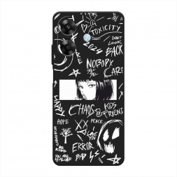 ������� ����������� ����� Manga graffiti white �� Realme Note 60X