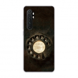 Силиконовый чехол Старинный телефон на Xiaomi Mi Note 10 lite