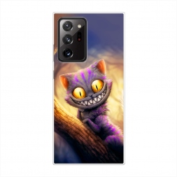 Силиконовый чехол Cheshire Cat на Samsung Galaxy Note 20 Ultra