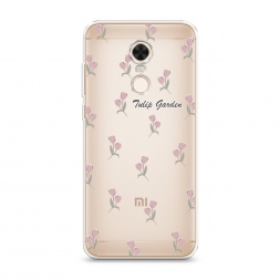 Силиконовый чехол Tulip garden 2 на Xiaomi Redmi 5 Plus