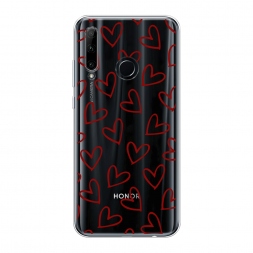 ����������� ����� Little hearts doodles 2 �� Honor 20 Lite 2019