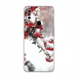 Силиконовый чехол Зима 8 на Oppo A31