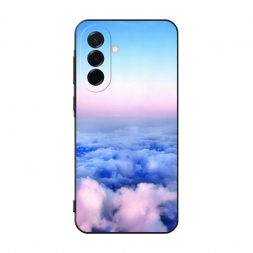 Матовый силиконовый чехол Облака на Samsung A37 5G