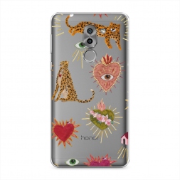 Силиконовый чехол Сюрреализм паттерн на Honor 6X
