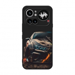 Матовый силиконовый чехол На износ 2 на Nothing Phone 4a Pro