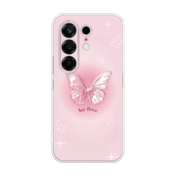 Силиконовый чехол be free butterfly 3 на Tecno Camon 50 4G