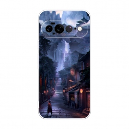 Силиконовый чехол Одинокий самурай на Google Pixel 11 Pro XL