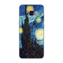 Силиконовый чехол Ван Гог Звездная ночь на Samsung Galaxy S8 Plus