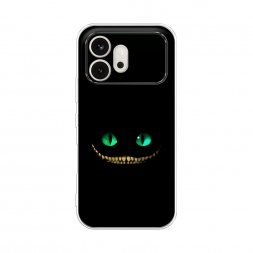 Силиконовый чехол Зеленоглазый чеширский кот на Honor 600