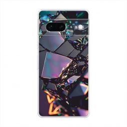 Силиконовый чехол Отражение солнца на Google Pixel 7