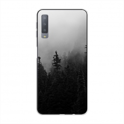 Силиконовый чехол Туманный лес на Samsung Galaxy A7 2018