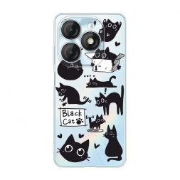 ����������� ����� Black cat doodles �� Itel P55