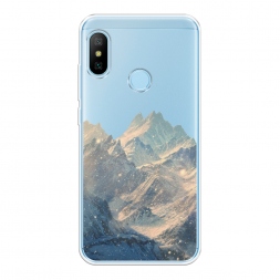 Силиконовый чехол Горы арт 2 на Xiaomi Redmi 6 Plus
