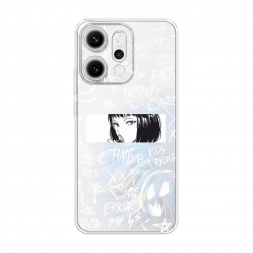 ����������� ����� Manga graffiti white �� Oppo Reno 14 Pro 5G