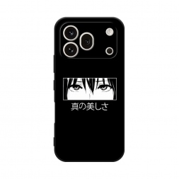 Матовый силиконовый чехол Анимешные глаза на Honor 600 Pro