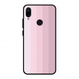 Матовый силиконовый чехол Оттенки розового на Xiaomi Redmi 7