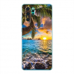Силиконовый чехол Восход 5 на Huawei P30 Pro