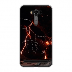 Силиконовый чехол Молния 4 на Asus Zenfone 2 ZE550ML/ZE551ML