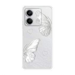 ����������� ����� white butterflies 2 �� Xiaomi Redmi Note 13 5G