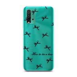 Силиконовый чехол How to tie a bow 2 на Xiaomi Redmi 9T