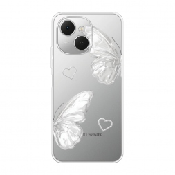 ����������� ����� white butterflies 2 �� Tecno Spark 40C