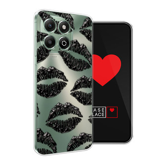Силиконовый чехол Губки на Honor X6b