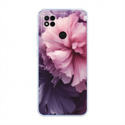 Силиконовый чехол Фиолетовые бутоны на Xiaomi Redmi 10A