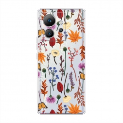 ����������� ����� Orange Purple flowers �� Infinix Zero Ultra 5G
