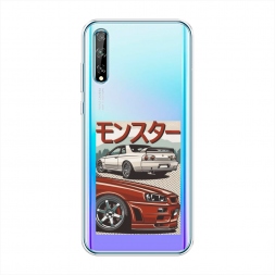 ����������� ����� Monster car �� Huawei P Smart S