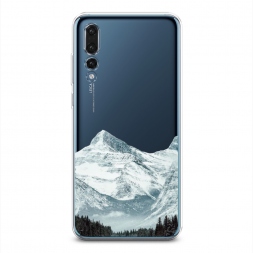 Силиконовый чехол Горы арт 1 на Huawei P20 Pro
