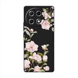 Матовый силиконовый чехол Цветочная нежность на Tecno Camon 30S