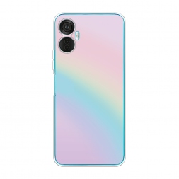 Силиконовый чехол Нежная радуга на Itel Vision 5 plus
