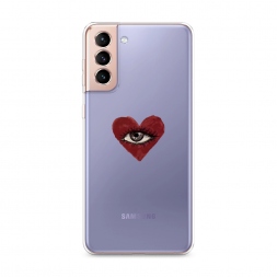 ����������� ����� heart eye 2 �� Samsung Galaxy S21 Plus